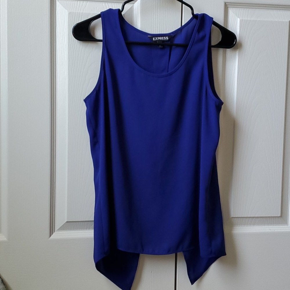 Express blue top
